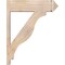 Ekena Millwork Funston Arts & Crafts Smooth Outlooker, Douglas Fir, 7 1/2"W x 26"D x 32"H OUT08X26X32FST03SDF - alternate 3